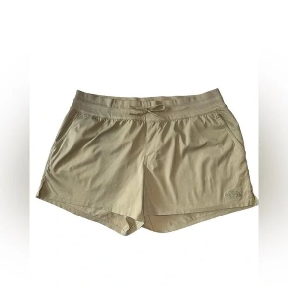 The North Face Womens Aphrodite Motion Shorts in XL Kelp tan - Picture 6 of 6